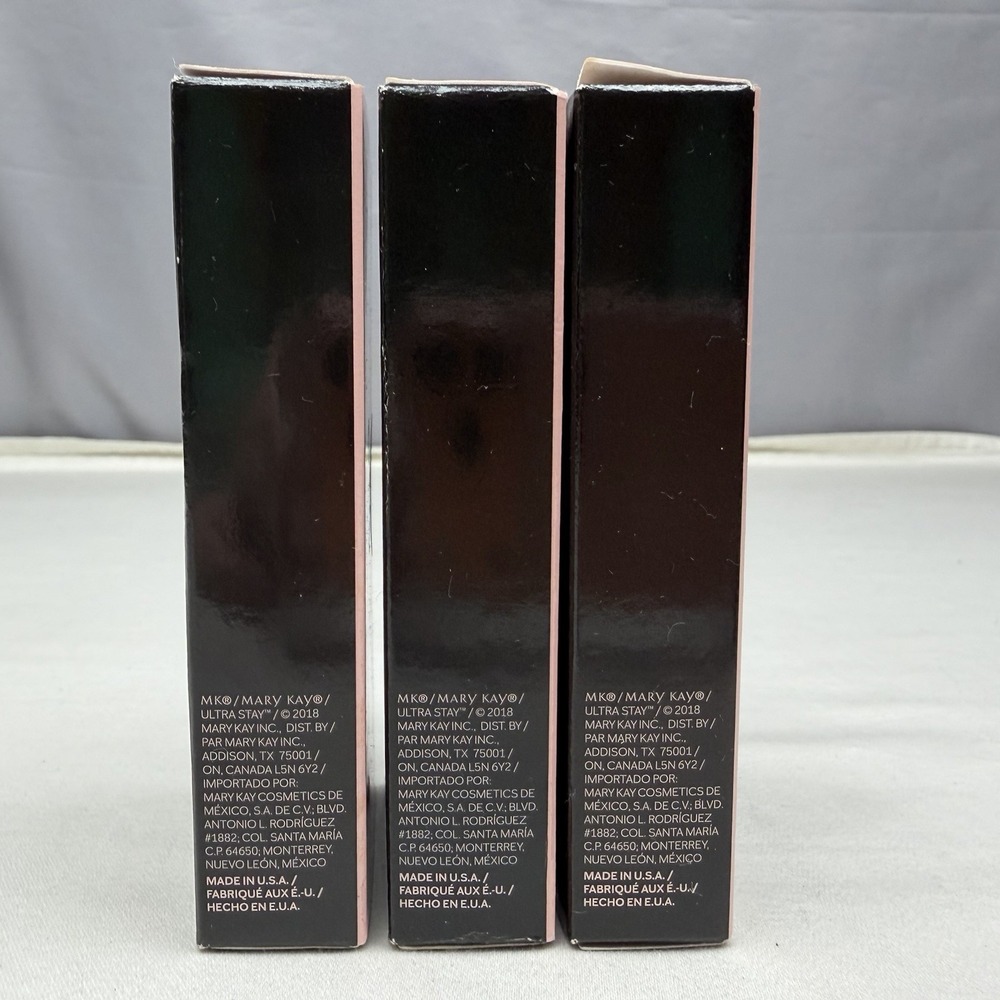 NIB Mary Kay Ultra Stay Lip Lacquer Kit PLUM ROSE CHERRY 1 Ea Sealed NOS - Picture 10 of 12